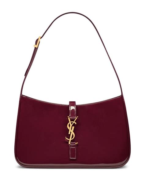 ysl burgundy bag le 5 a 7|brand new authentic ysl handbag.